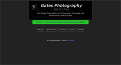 Desktop Screenshot of gatesphotography.com